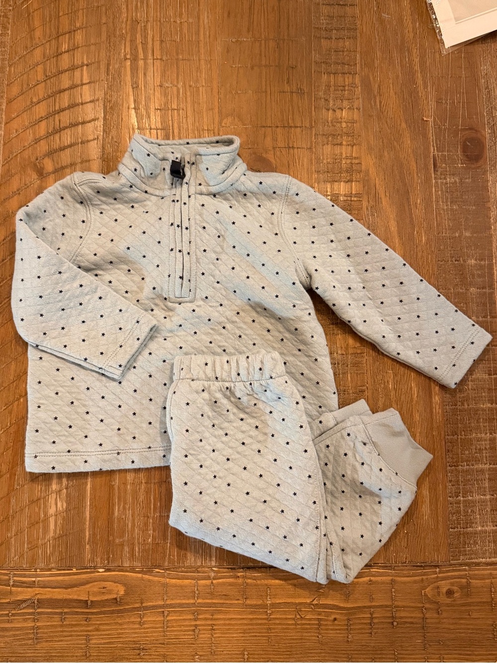 J Crew Crewcuts Blue Star Tracksuit 18-24m
